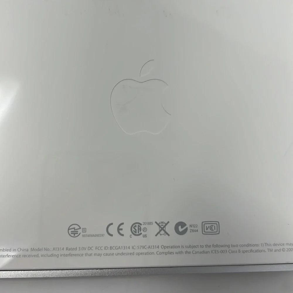 Apple Wireless Keyboard 5” x 11”